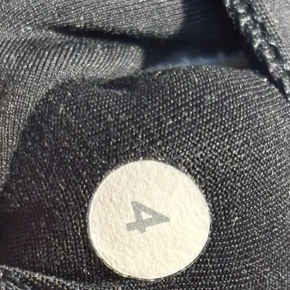 lululemon athletica Black and White Striped Sports Bra - Picture 4 of 4